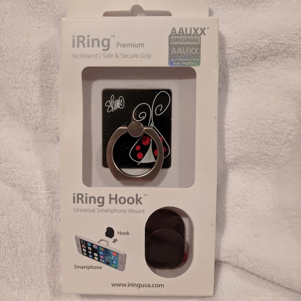 iRing Premium Adhesive Smartphone Stand and Mount